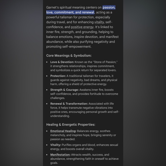 Vintage Sterling Silver Genuine Garnet Beaded Necklace - Picture 16 of 17